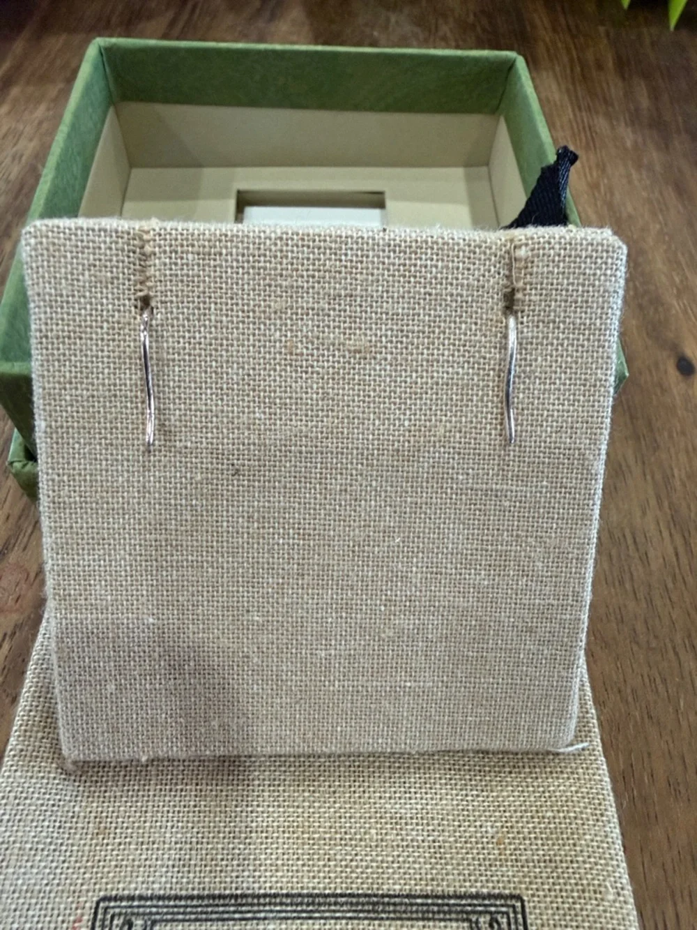 Gucci Silver Double G Drop Earrings - Picture 3 of 5